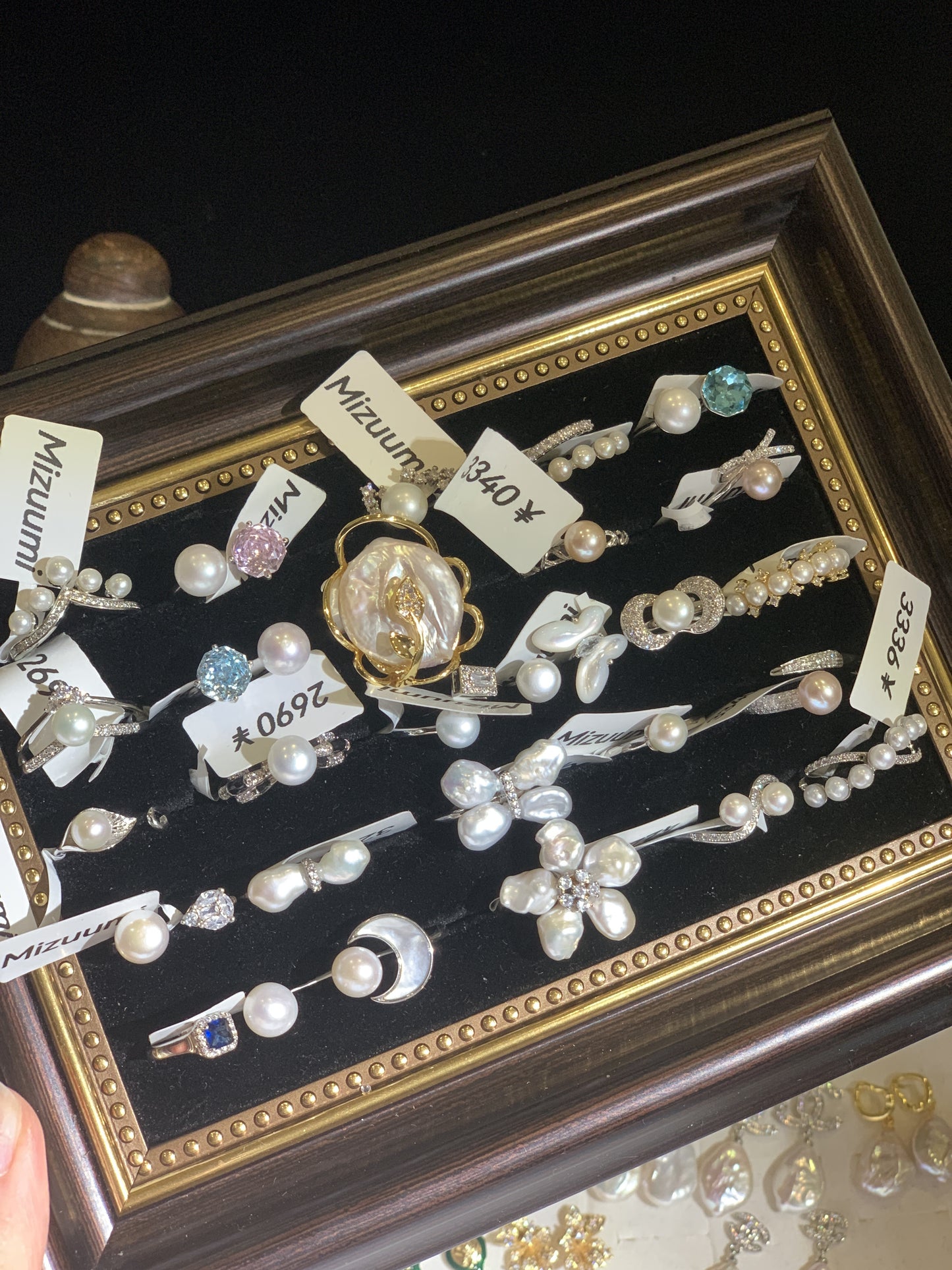 淡水真珠指輪ーライブ限定