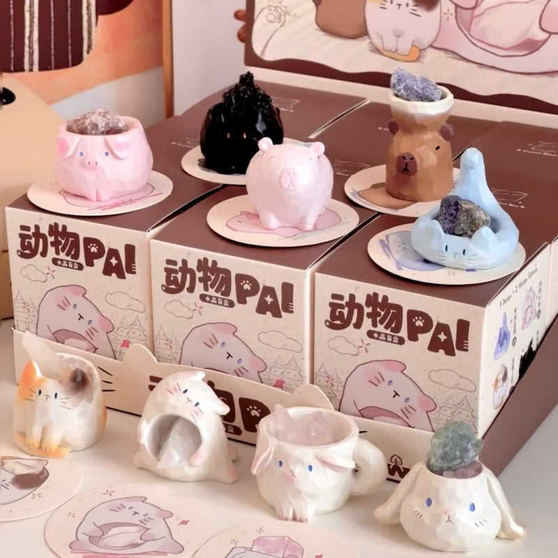 動物PAI水晶ブラインドボックス